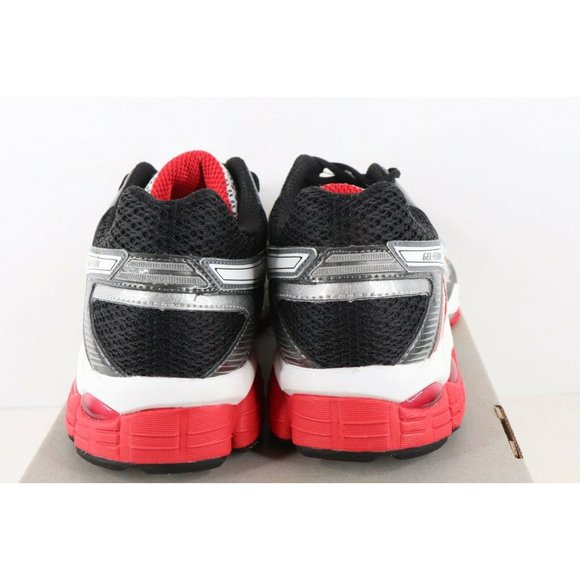 NOS Vintage Asics Gel Flux Jogging Running Shoes Sneakers White Red main image 4